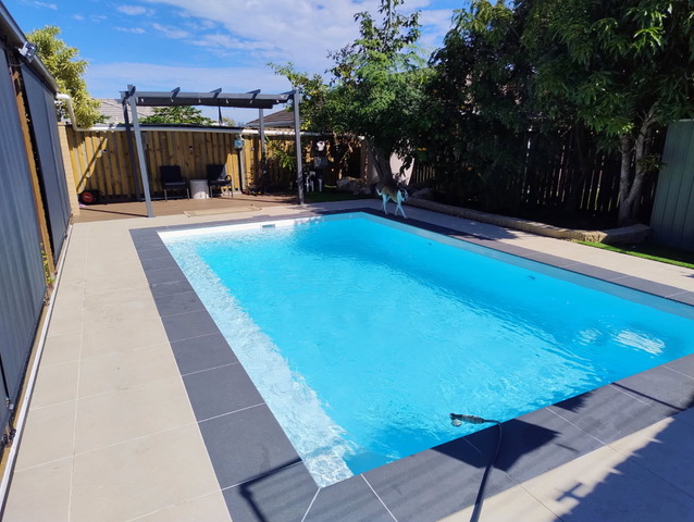 Completed pool project Brisbane