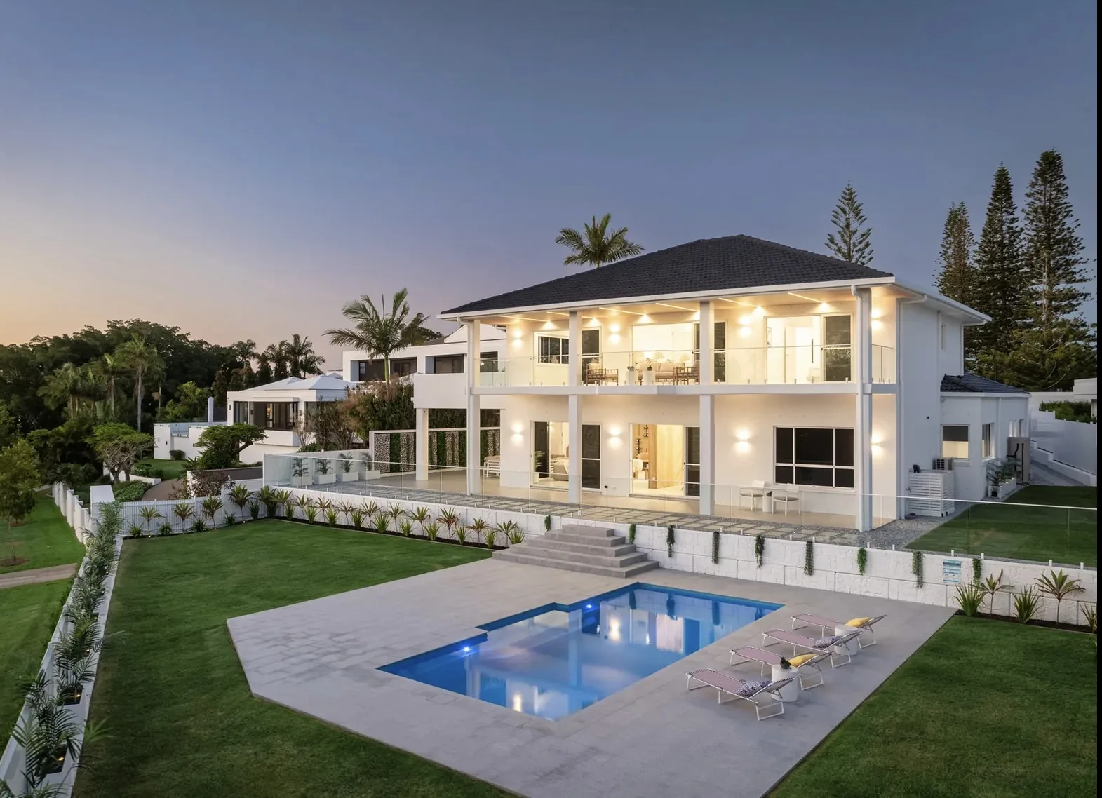 Completed pool installation 1