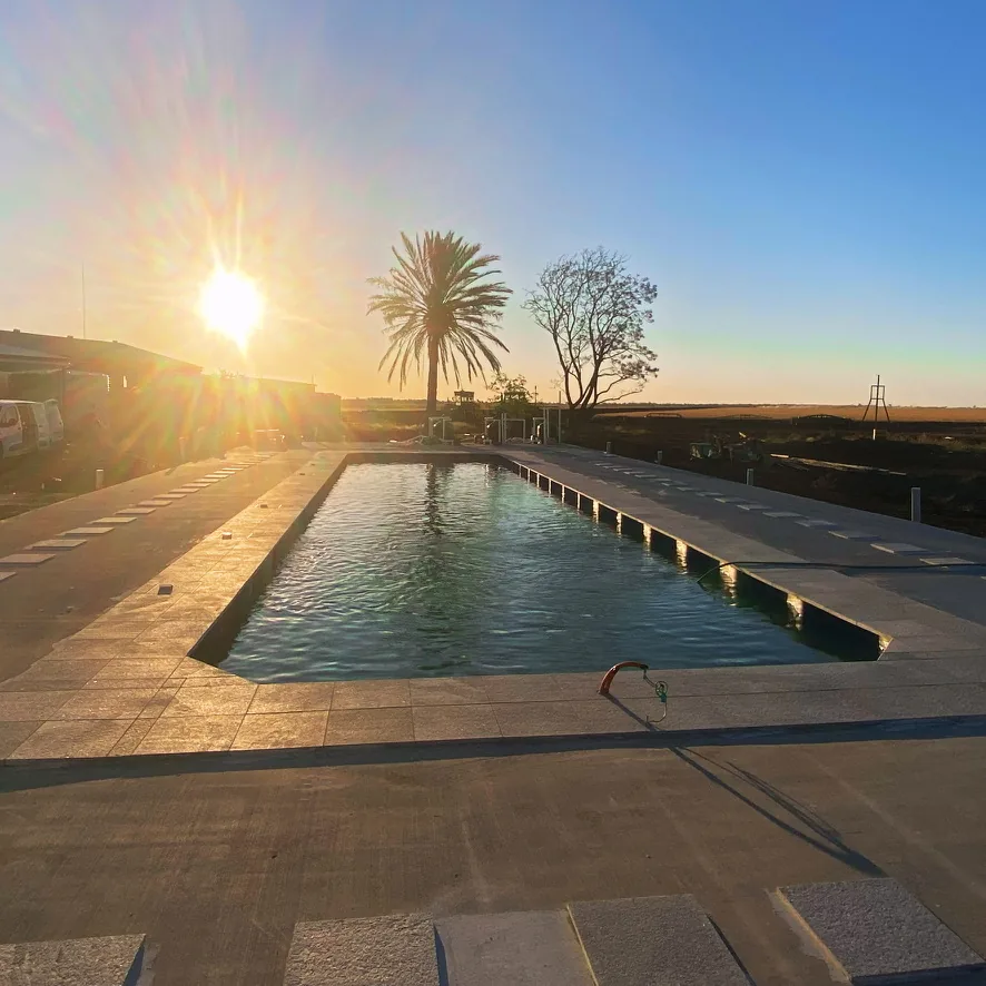 Completed pool installation 7