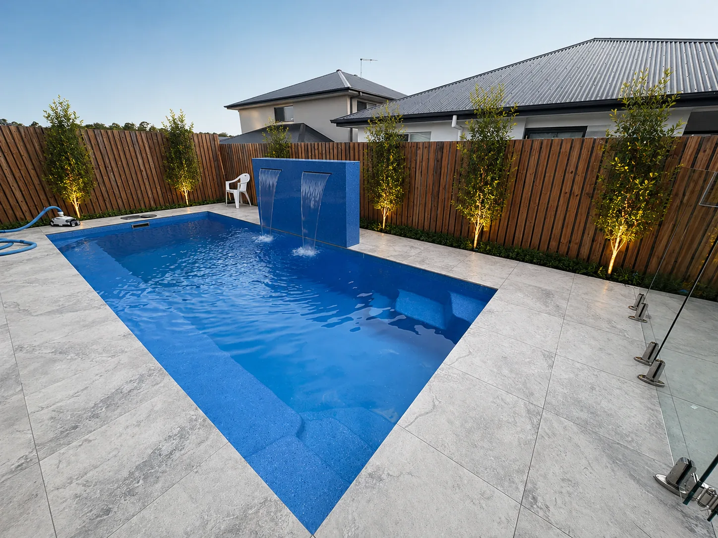 Completed pool installation 8